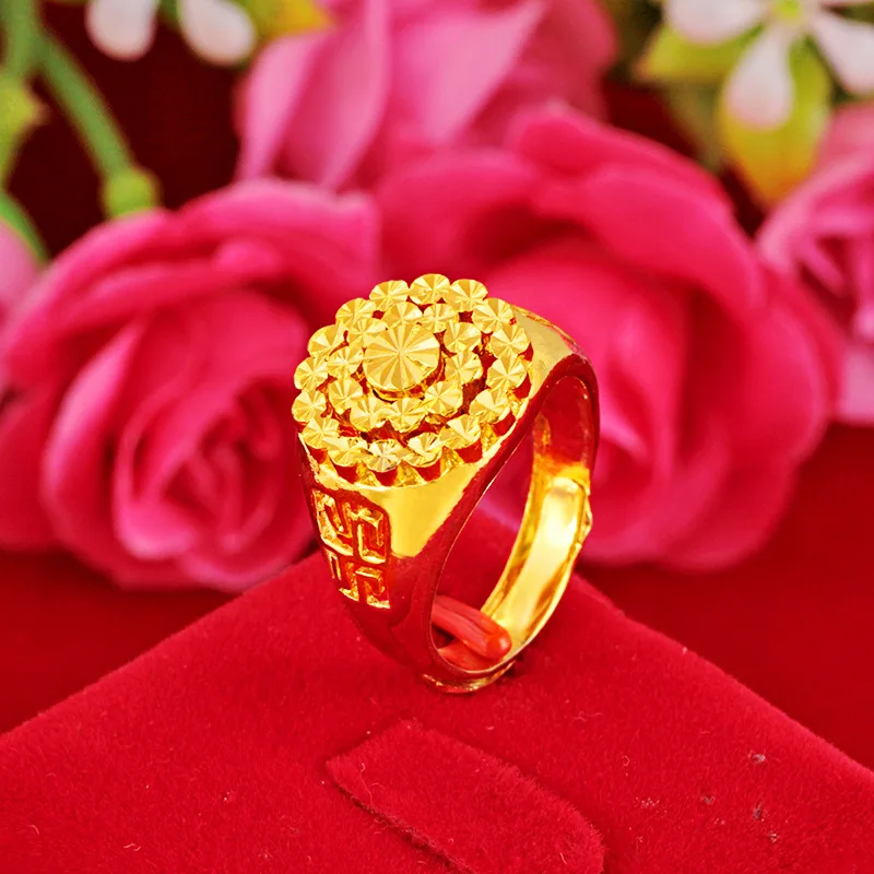 

Forever Not Fade 14K Gold Filled Jewelry Ring for Women Men Fine Bizuteria Anillos Mujer Jewellery Gemstone 14k Gold Rings Box
