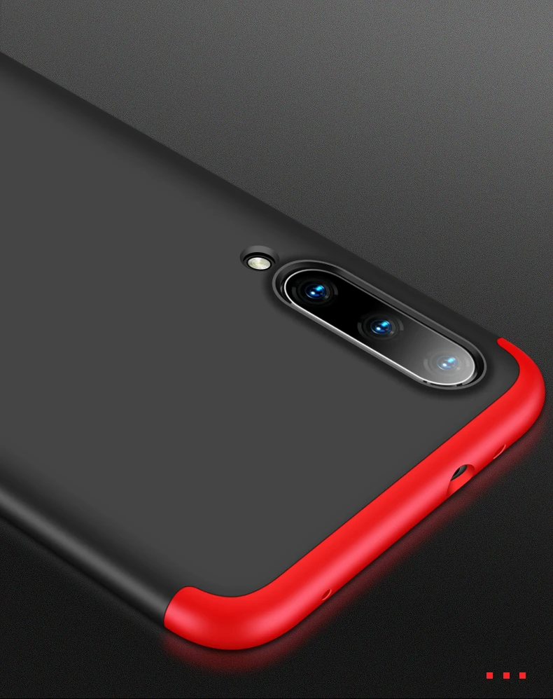 Жесткий матовый армированный чехол 3 в 1 для Xiaomi Mi A3 гибридная защитная задняя
