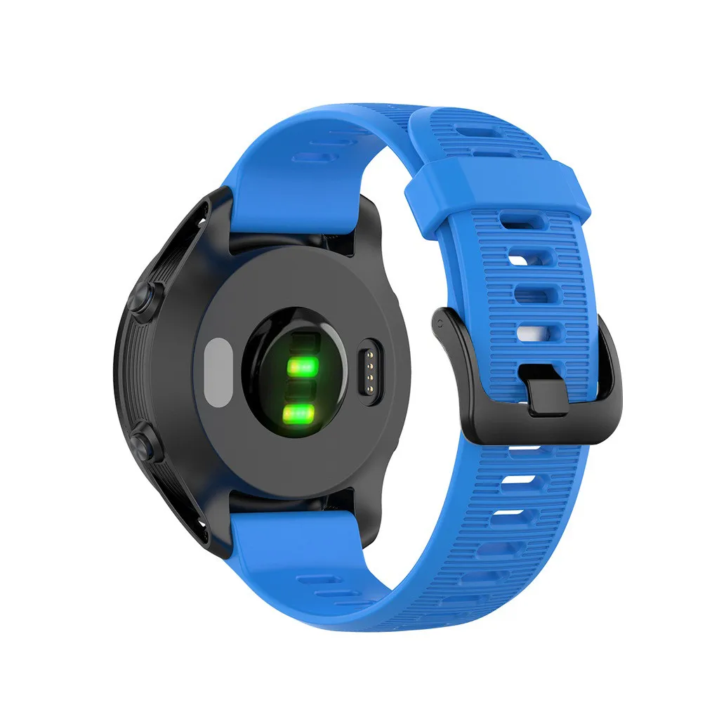Сменный силиконовый ремешок-браслет для Garmin Forerunner 945/935/Fenix 5/Plus для умных часов, ремешок для наручных часов, спортивный мужской браслет