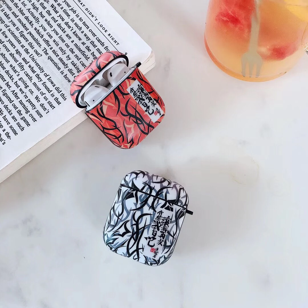 Роскошный китайский Jing thorn Модный мягкий чехол для Apple new Airpods 1/2 противоударный чехол беспроводной Bluetooth наушники чехол для гарнитуры