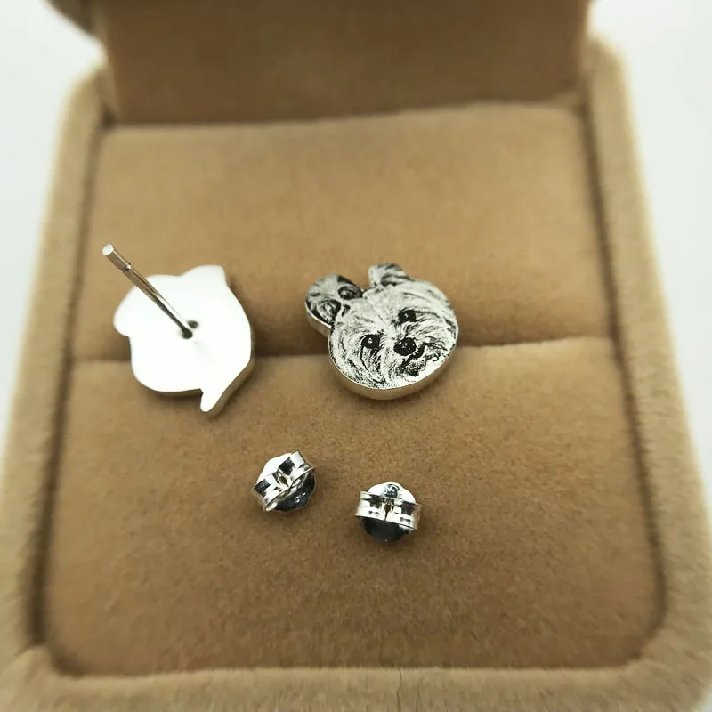 Ожерелья с фото животных на заказ подвеска гравировкой имени искусственная