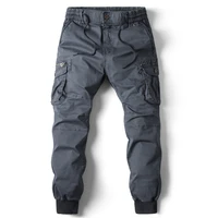 autumn cargo pants men jogging casual overalls cotton full length military mens streetwear work tactical tracksuit trousers