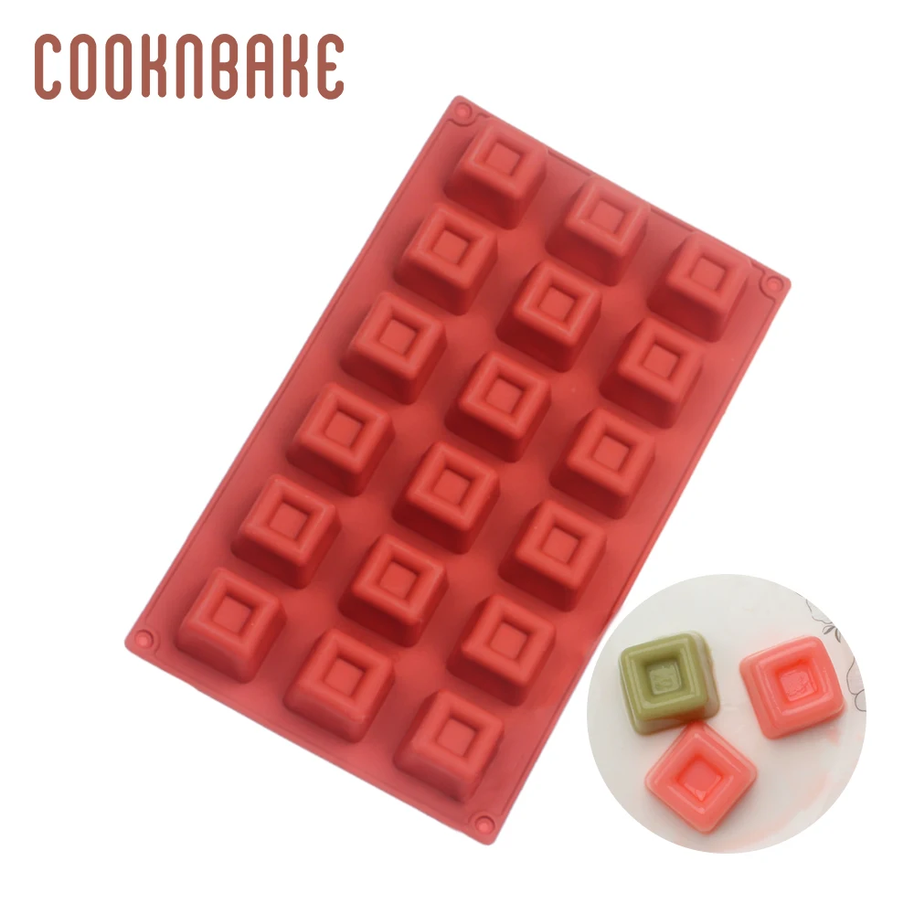 COOKNBAKE силиконовая форма для шоколада конфет квадратная желе ледяной кубик поднос
