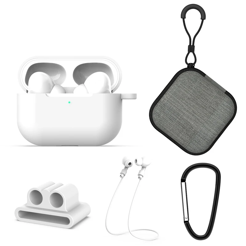 Защитный чехол для Airpods Pro 5 шт./компл. беспроводная Bluetooth гарнитура с чехлом