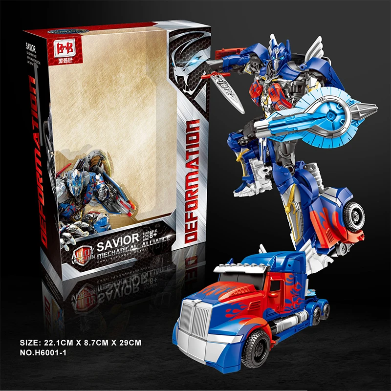 Black Mamba Transformation Robot KO 22CM Commander Alloy Action Figure Car Deformation Model Collection Kids Toys | Игрушки и хобби