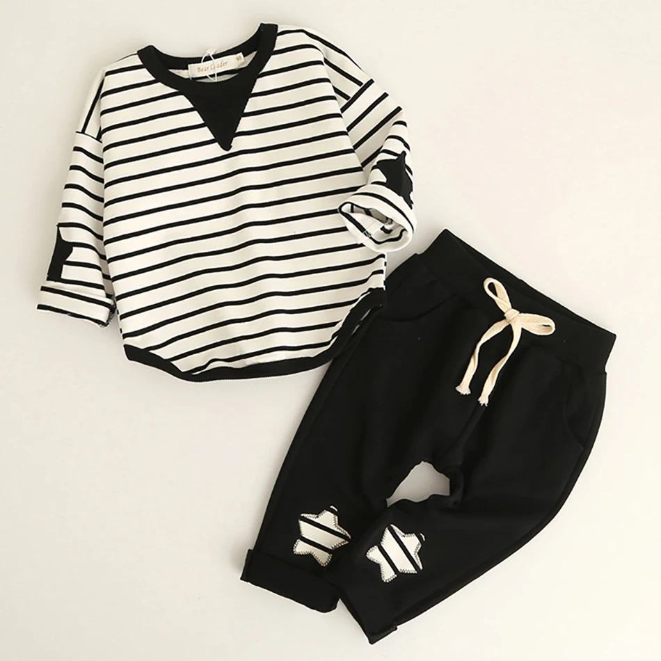 

Children Clothing 2022 Spring Boys Clothes T-shirt+Pants Outfits Kids Clothes Boys Sport Suit For Boys Clothing Sets