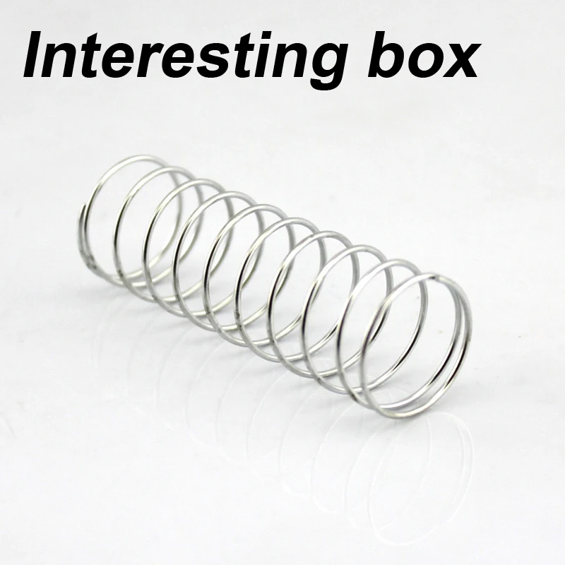 Научный эксперимент маленькая компрессионная пружина сделай сам маленькое