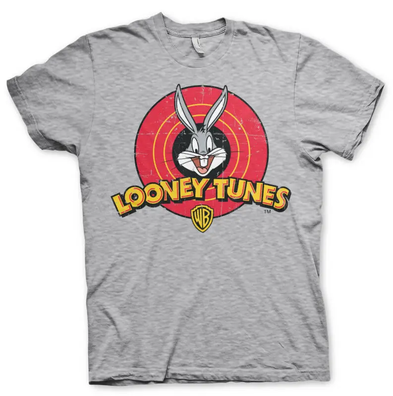 Looney Tunes Bugs Bunny Warner Brothers Официальная футболка Мужская Унисекс|Мужские футболки| |