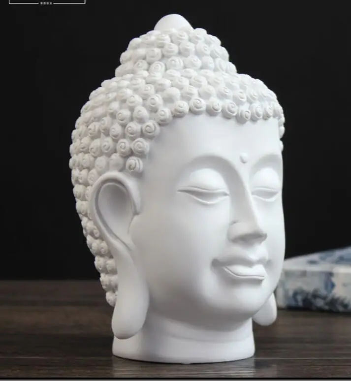

Китайская голова Будды, предметы мебели, Статуэтка из искусственной смолы, декоративная статуэтка, скульптура, поделки