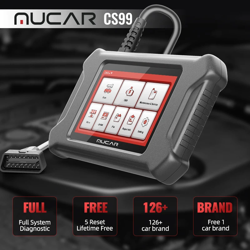 Диагностический сканер MUCAR CS99 устройство для диагностики автомобиля Obd2 с 28