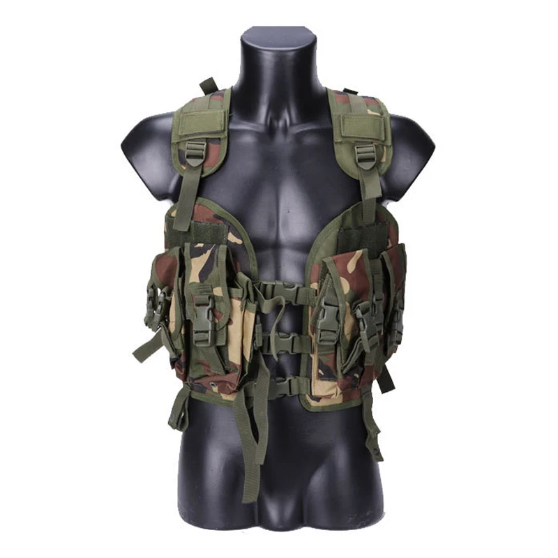Камуфляжный жилет Seal Molle CS Games тактический для страйкбола пейнтбола рыбалки охоты