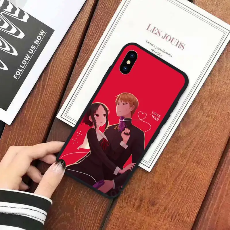 

Kaguya Sama Japan anime Phone Case for iPhone 11 12 mini pro XS MAX 8 7 6 6S Plus X 5S SE 2020 XR