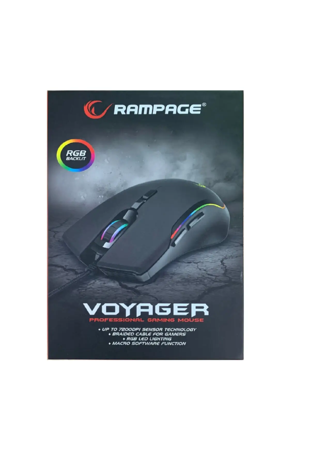 Smx-r27 Voyager 7200 Dpı Rgb Player Mouse Gaming Mouse