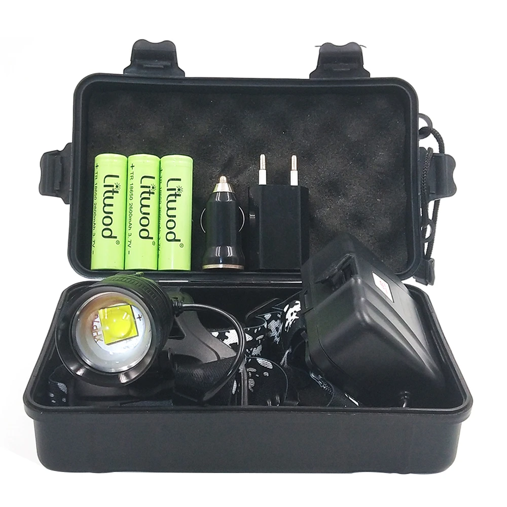 XHP160 фары Led головной светильник головная лампа Фонари оригинальные Рыбалка Litwod