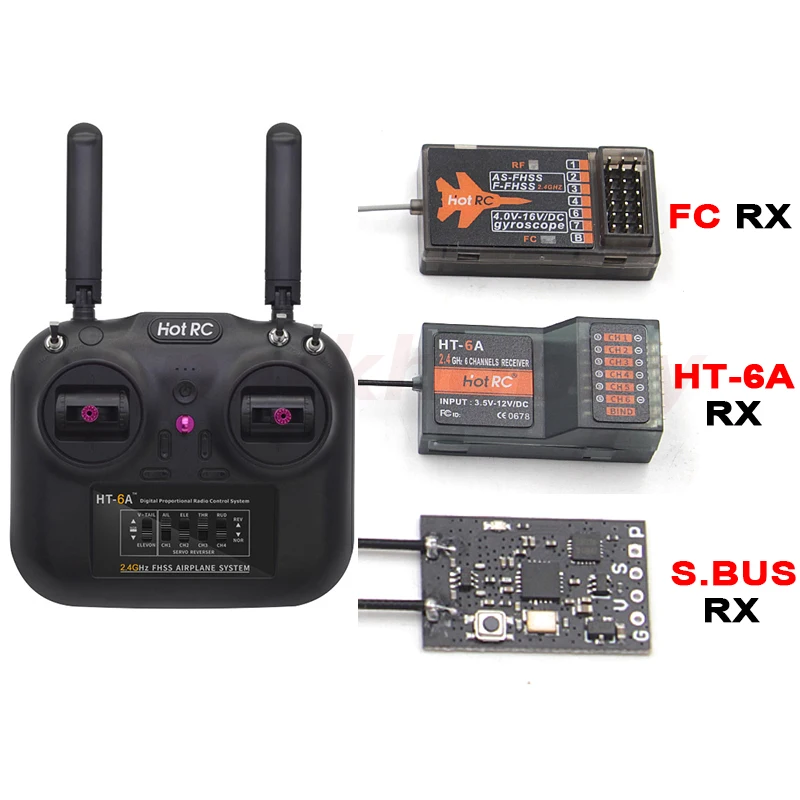 hotrc ht 6apwm fc полетный контроллер sbus 24g 6ch п