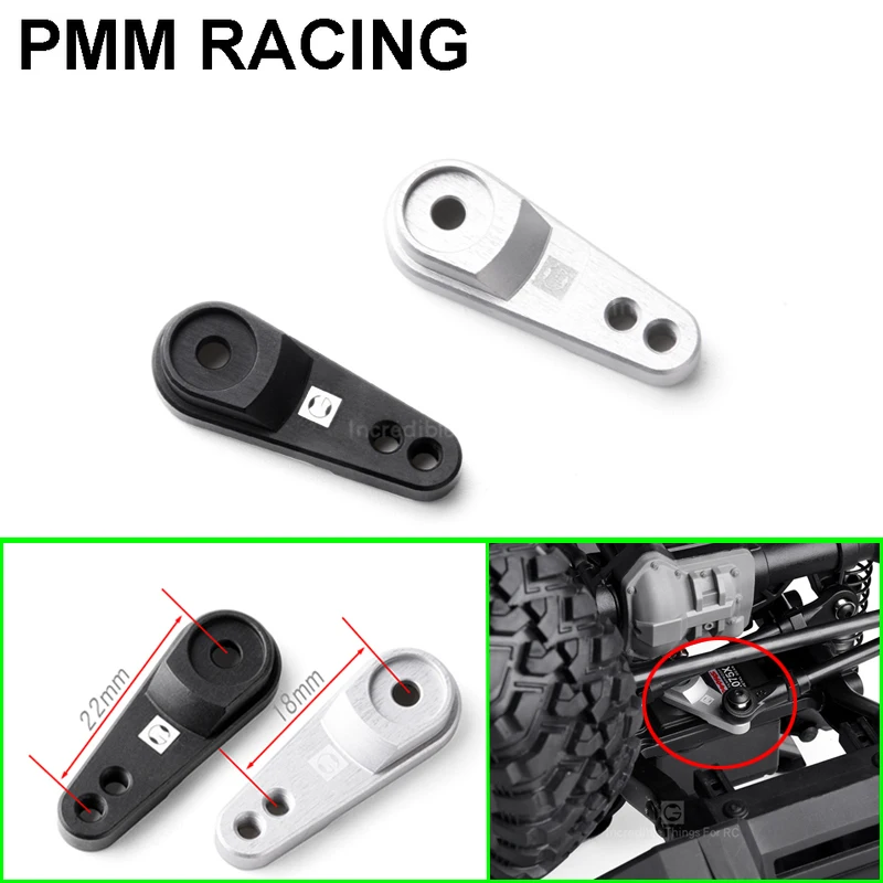 

Metal 25T 7075 aluminum steering gear arm For 1/10 RC Crawler Car Traxxas TRX4 Defender G500 G63 Upgrade Parts accessories