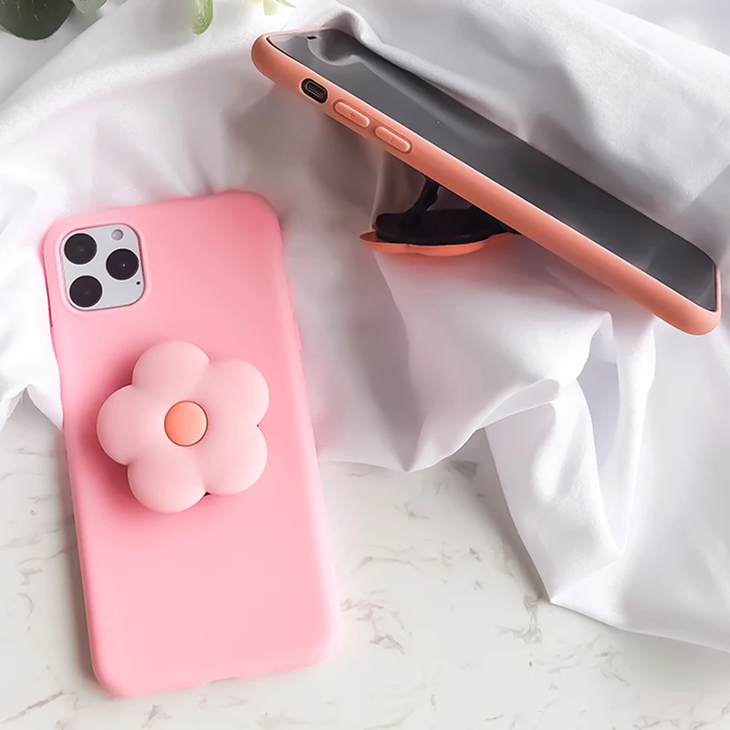 Стильный Простой карамельный цветочный чехол для телефона iphone 11 Pro Max SE XR XS MAX 7 8 6