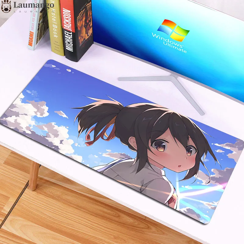 

Printing Unique many size thickness 2mm pc Laptop Notebook Gaming Mouse Mat Your Name Waterproof desk mat