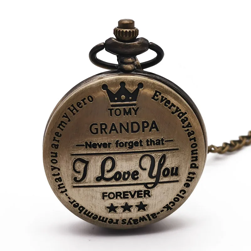 Новое поступление черный/серебристый/золотистый/бронзовый &quotмоему дедушке