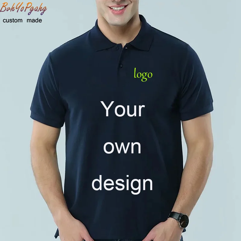 Летняя рубашка поло с коротким рукавом одежда для деловых людей топы мужчин и