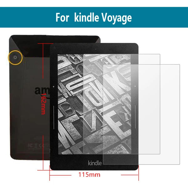 KVOYAGEGHM2 2 шт/партия чехол для экрана пленка для Kindle 10-го поколения закаленное стекло для Kindle Paperwhite 4 защитное стекло - Цвет: KVOYAGEGHM2