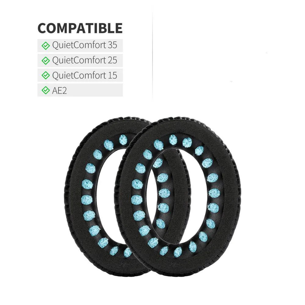 2 шт. Сменные подушечки для ушей с эффектом памяти защитная накладка Bose Quiet Comfort15