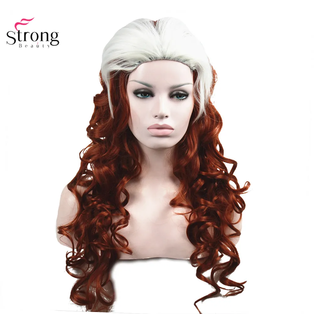 Фото Парики из искусственных волос без шапочки-основы короткий волнистые StrongBeauty парик для Хэллоуина карнавальный парик №1