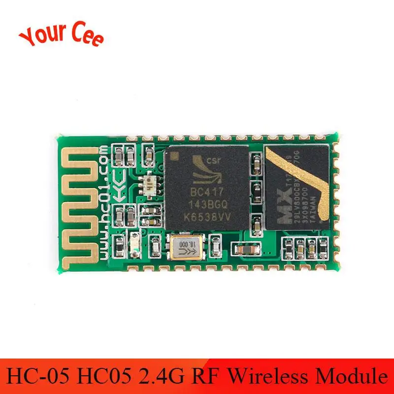 HC 05 2 4G RF беспроводной Bluetooth трансивер мастер Slave модуль Серийный UART 3 V TTL HC05 для