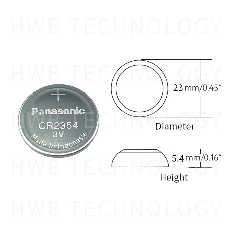 2 шт./лот новый оригинальный аккумулятор для автомобиля Panasonic дистанционный ключ