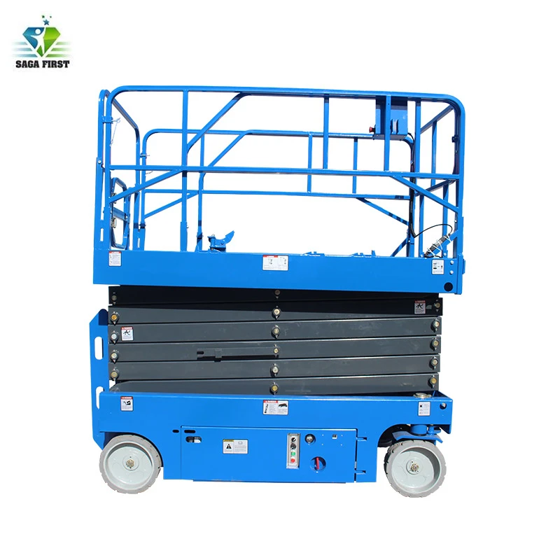 10m Electric Self Moving Scissor Lift Table Hydraulic Man |