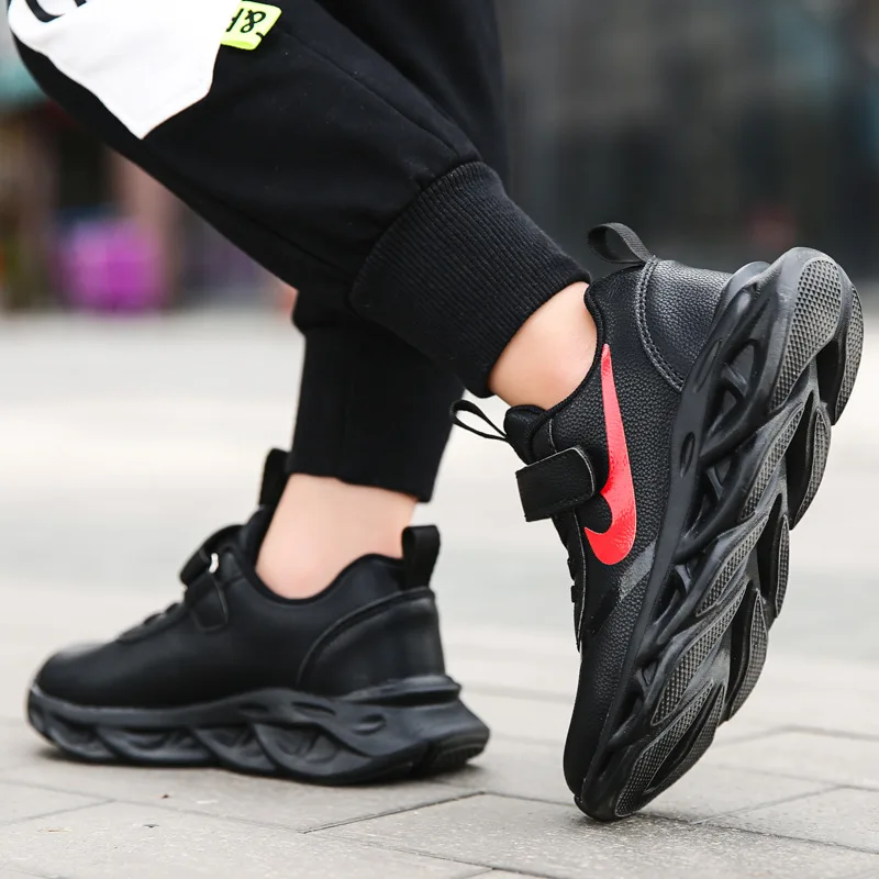 Новинка Детские кроссовки обувь для мальчиков бега износостойкая подошва