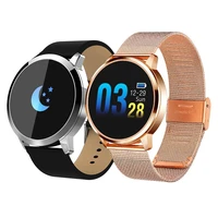 q8 women men 0 95inch oled color screen heart rate monitor fitness smart watch