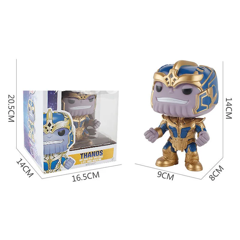 Funko The Marvel стражи галактики 2 танос brinquedos Коллекция ПВХ экшн Фигурки игрушки для
