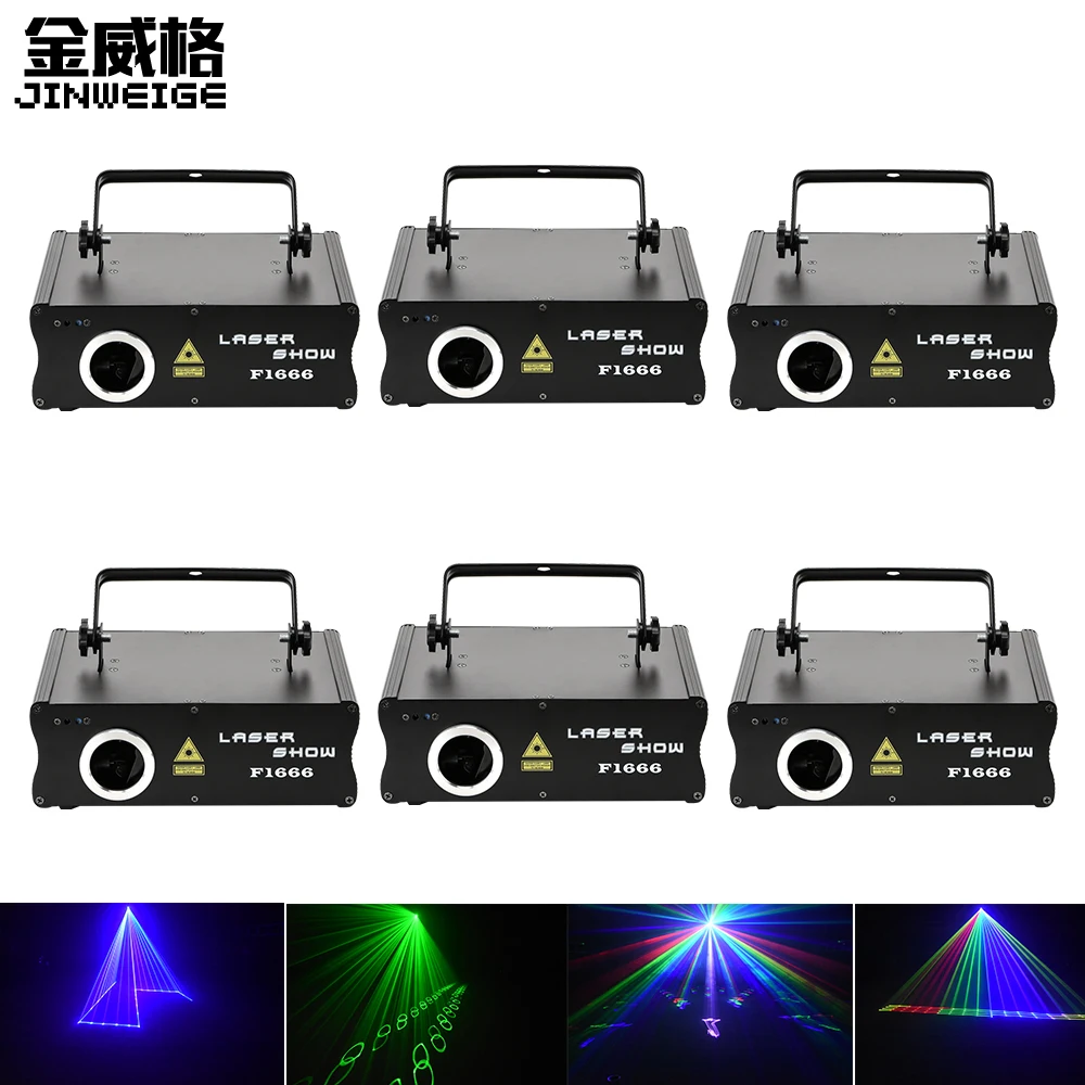 

Free Shipping 6pcs/lot 430mw Rgb Laser Light 3D And Grating Effect 3D Laser Light Show RGB Laser Projector With 3D Effect For DJ