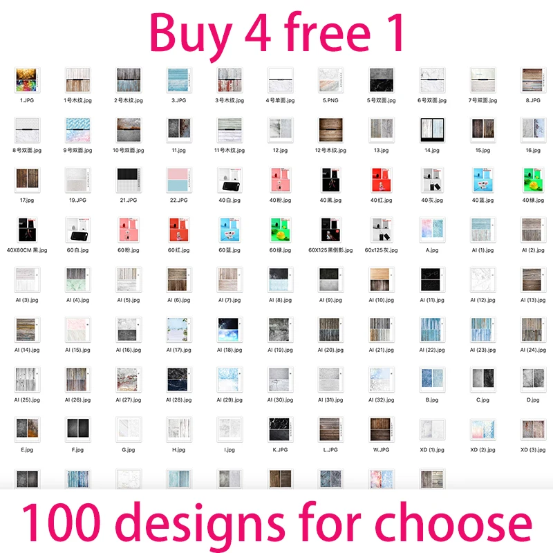 Двухсторонний ПВХ фон для фотосъемки водонепроницаемый премиум-класса с