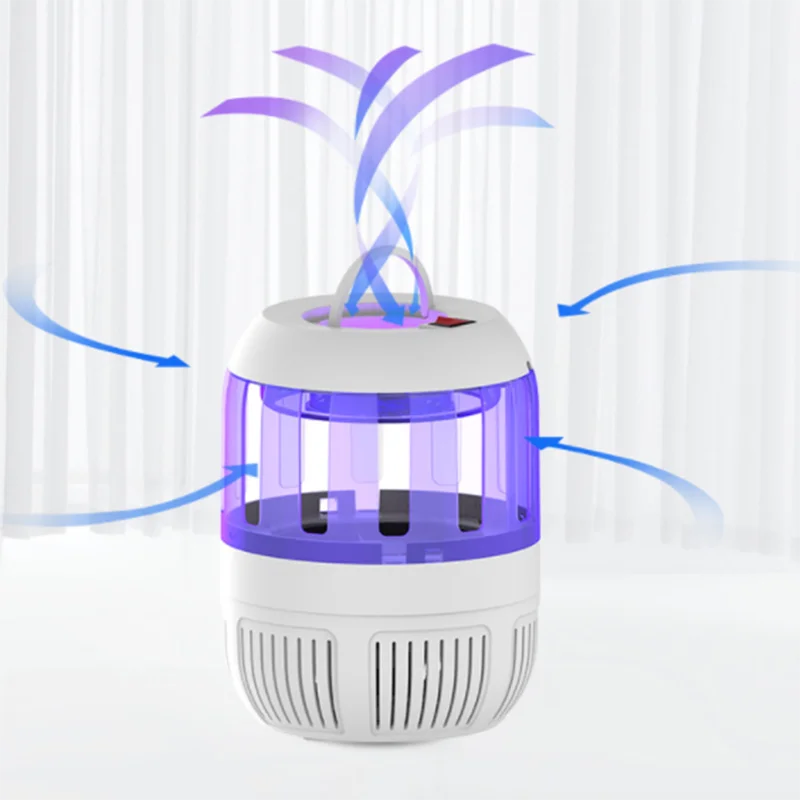 

Mayitr 1pc High Quality Mosquito Killer Lamp Portable Durable USB Charging Anti-Mosquito Lights For House Patio Office Camping