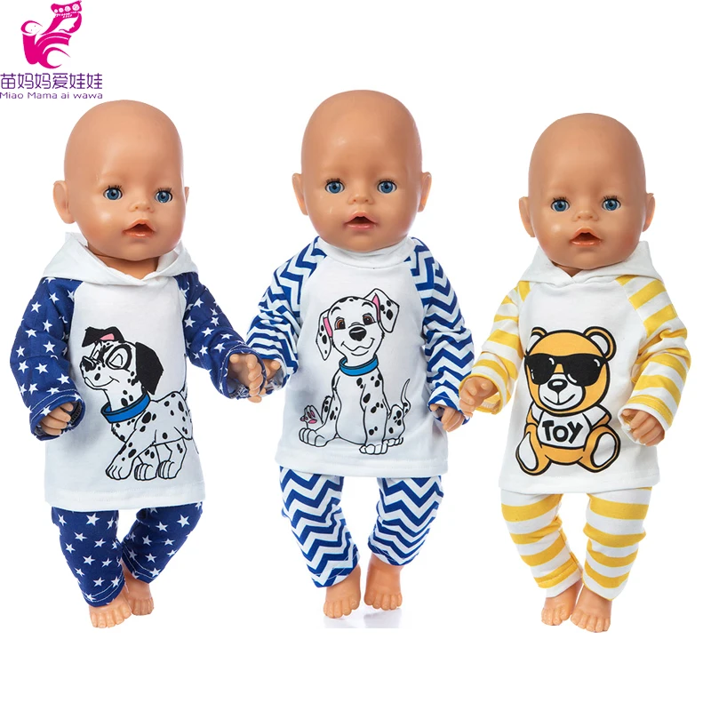 

17 inch Baby Doll clothes hooded sweater 18 inch american og girl doll outfits