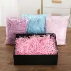 200 г500 г бумажная рафия своими руками, измельченная цветная креп-бумага, конфеты, Подарочная коробка, наполняющий материал, украшение для дома, праздничное украшение на день рождения