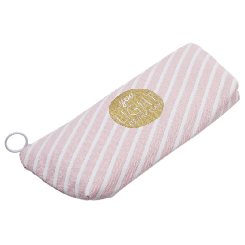 

Simple Canvas Pencil Case Large Capacity Multifunctional Zipper Storage Bag For Storing Pens And Makeup Brushes Cartoon