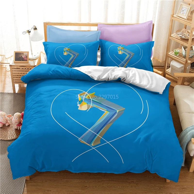 

Korean Handsome Boys Singing Group 3D Duvet Cover Set Bed Linens Bedclothes Home Textile Twin Full Queen King Size Bedding Set