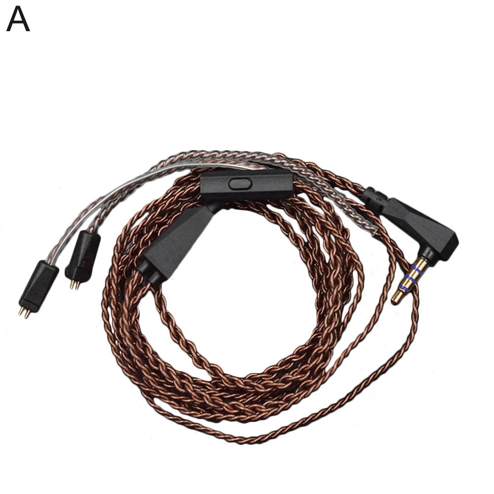 KZ ZS10 ZST ZS3 оригинальный кабель высокой чистоты бескислородная медь витой