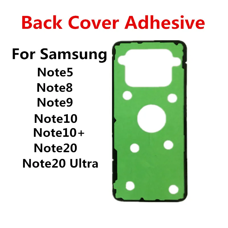 

Наклейка на крышку батарейного отсека для Samsung Galaxy Note 20 Ultra Note10 Plus 9 8 5, 10 шт.