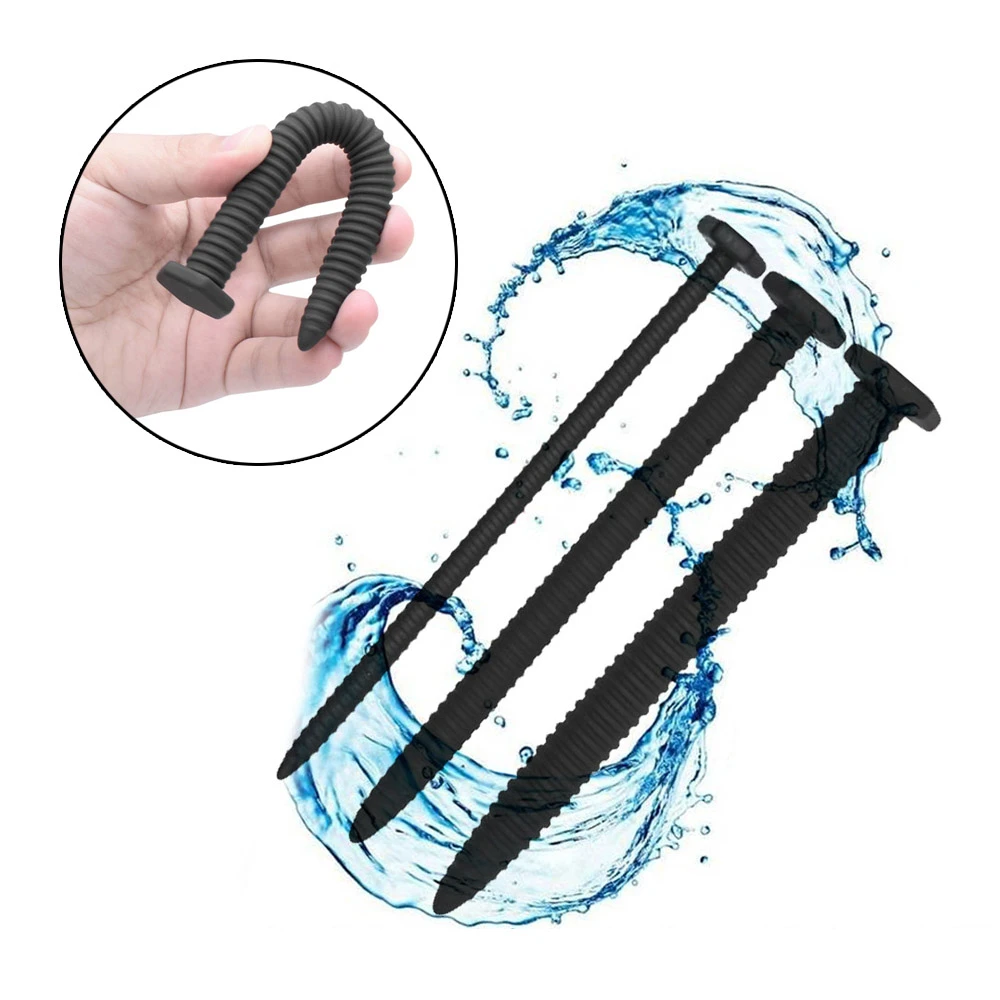 Уретрная кожа Мужской пенис вилка трубка катетеры звуковые секс-игрушки для