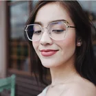 Новая модная женская оправа для очков женские очки по рецепту очки UV400 полная оправа против царапин антибликовые