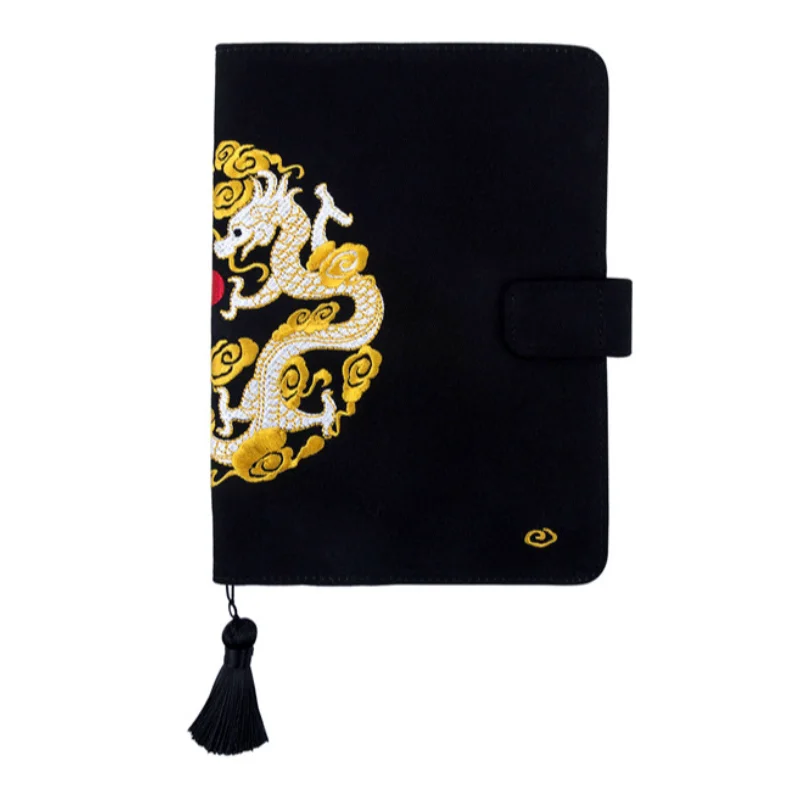 

Traditional Chinese Dragon Floral Journal A5 Undated DIY Monthly Daily Agenda 144 Sheets 2022 Notebook Gift Free Shipping