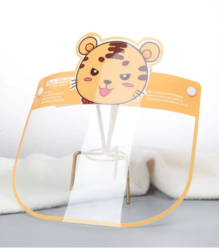 

New Child Protective Face Mask Cute Cartoon Anti-fog Dust-proof Anti-spatter Waterproof Safety Full Facial Cover Shield