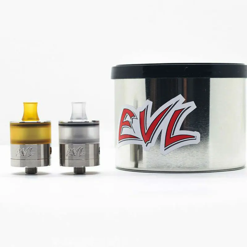 Атомайзер EVL Wraith RTA mtl 22 мм с одной катушкой 2 мл 316ss боковым наполнением