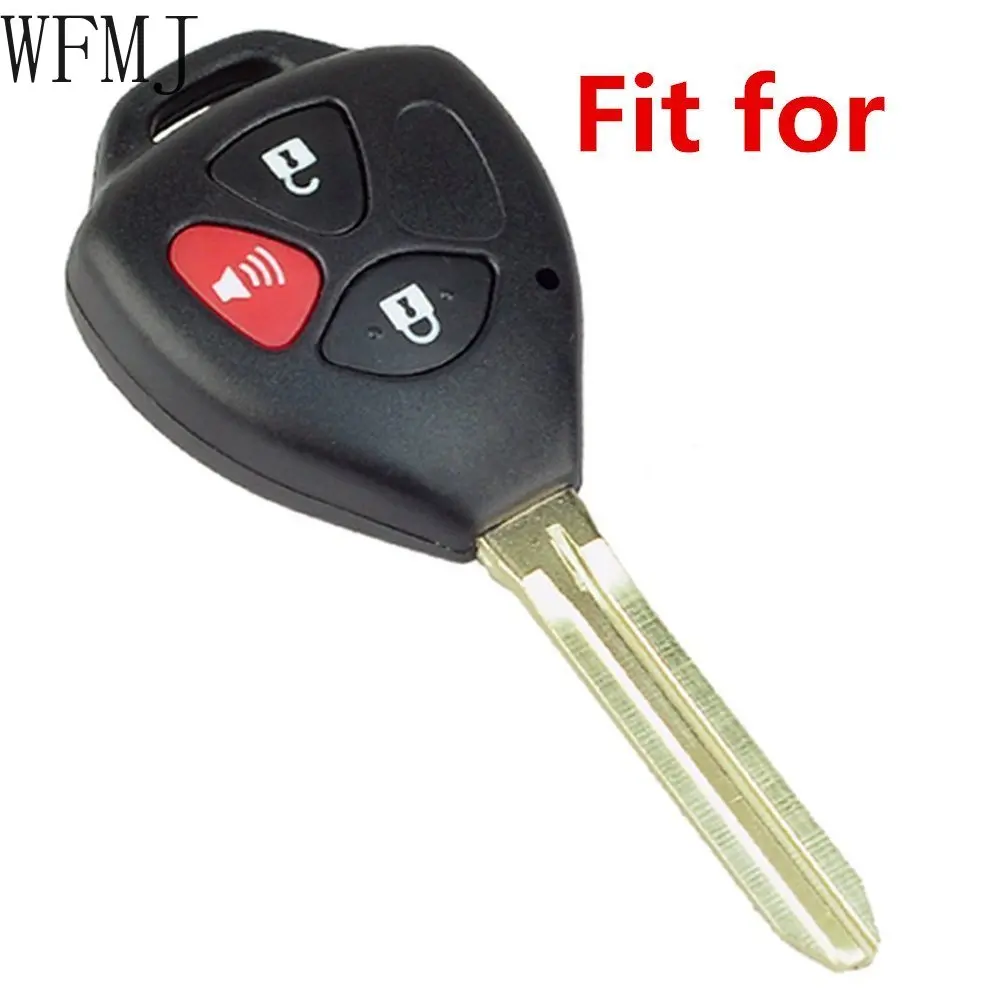 WFMJ кожаный чехол для Toyota Matrix 4runner Venza Corolla RAV4 Yaris Vibe Scion iQ tC xB xD Smart 3 кнопки |