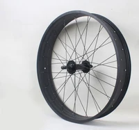 20/24/26*4.0 Alloy Aluminum Hollow Fat Bike Wheels 36H 135/190mm MTB 26x4 Electric Bycicle Wheelset Accessories