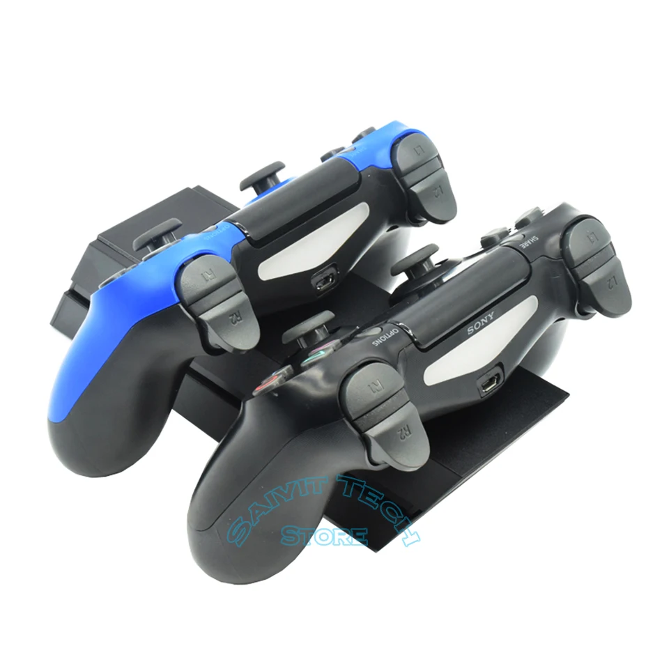 wireless controller fast charger stand for playstation 4 ps4slimpro dualshock ps 4 pro game pad joystick charging dock station free global shipping